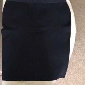A Line black skirt
